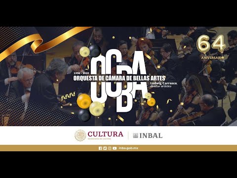 64 aniversario de la Orquesta de Cámara de Bellas Artes