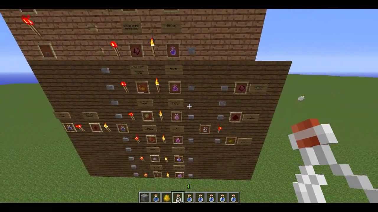 Tutorial de minecraft: cómo hacer todas las pociones - YouTube
