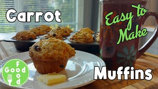 Carrot Muffins Recipe Easy to Make Delicious