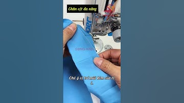 Mẹo Bọc Thun Nhanh Đẹp với chân vịt đa năng| Song Anh MK #Phutungmaykhausonganh