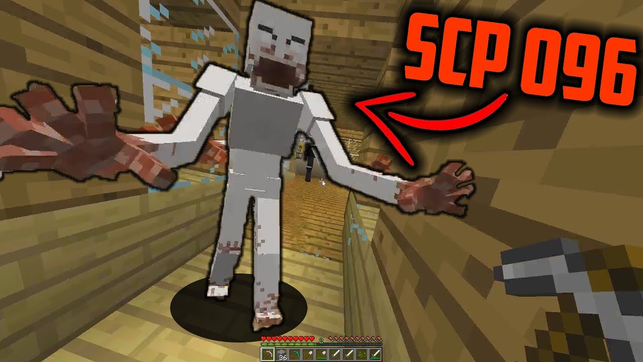 Scp 096 Breaks Into Our Minecraft Base At 300 Am Scary Minecraft Video - roblox scp 096 bag script