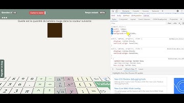Code couleur RVB (SNT)