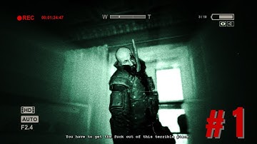 OUTLAST PART 1 | Full Gameplay Walkthrough | No Commentary [4K60FPS]