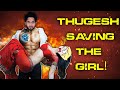 THUGESH SAVING THE GIRL⚫THE SAVIOUR!! ⚫THUGESH