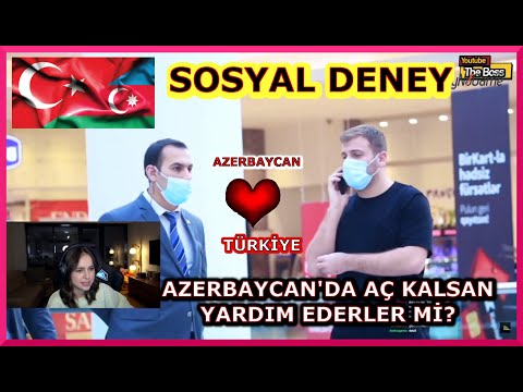 AnnaDeniz | Azerbaycan'da Evsiz ve Aç Kalmış Bir Türk'e Yardım Eder misin? | Sosyal Deney