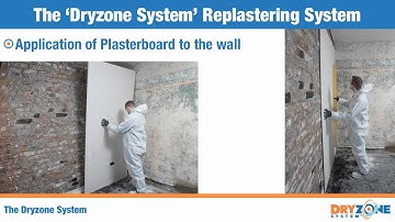 Dryzone System - Express Replastering for Walls Affected by Rising Damp