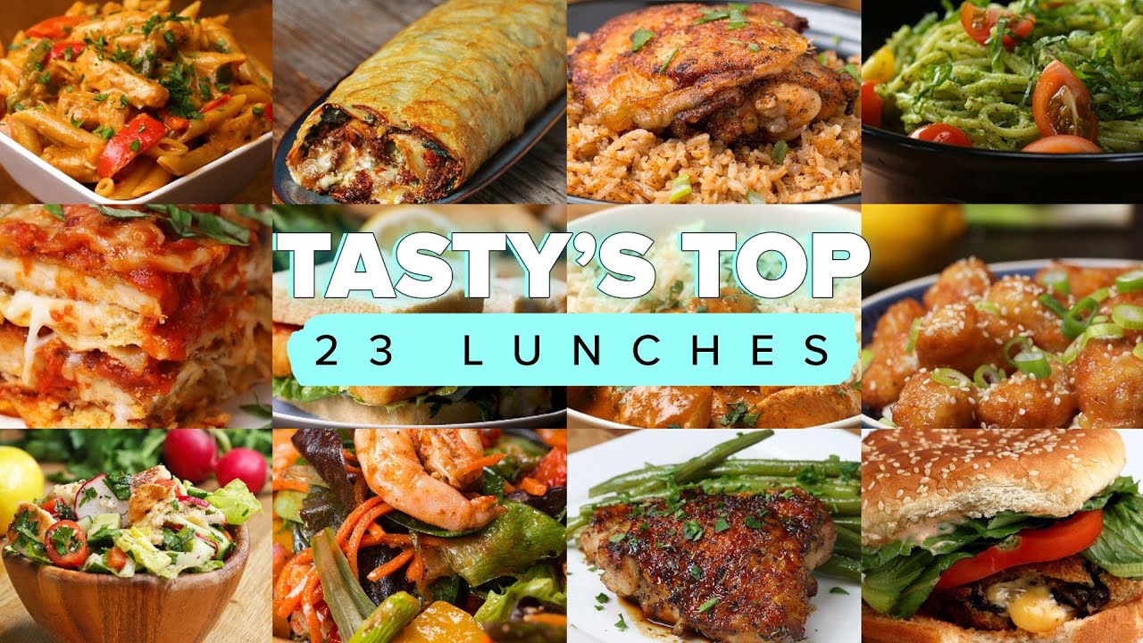 ⁣Tasty's Top 23 Lunches