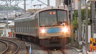 【JR西】奈良線普通京都行き　稲荷駅