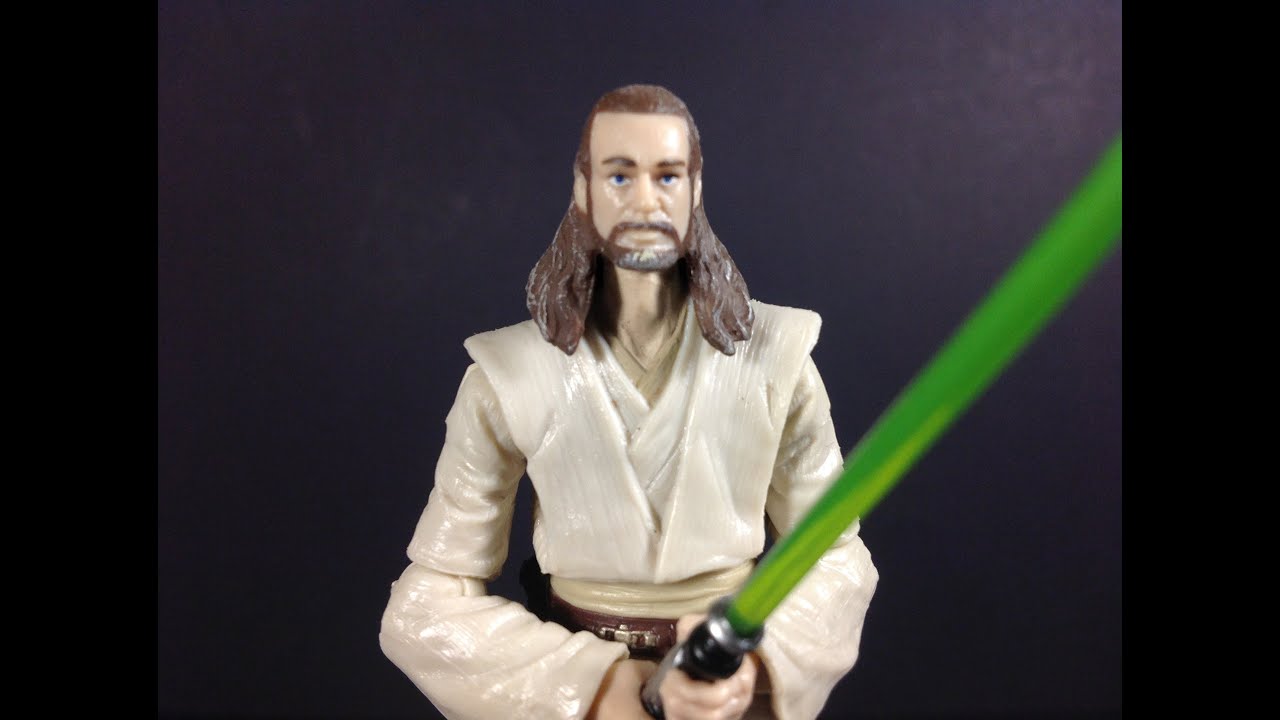 Star Wars the Phantom Menace the Vintage Collection Qui-Gon Jinn Figure