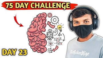 “75 Day Challenge Day 23 |“Brain Test Gameplay | Sabse Mushkil Paheli Ka Solution!”
