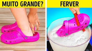 Os melhores truques inteligentes para sapatos e faça você mesmo que mudarão sua vida! 👟✨