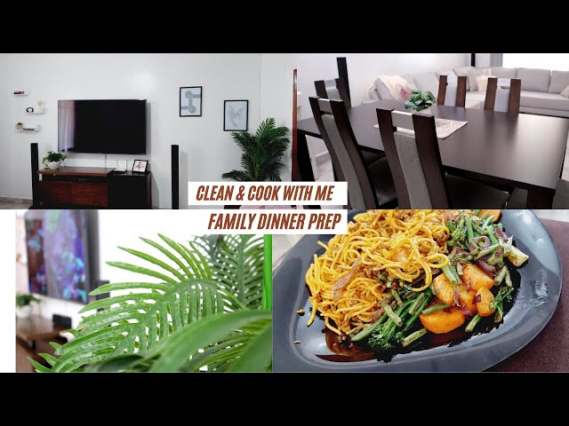 COOK u0026 CLEAN WITH ME: Couch u0026 Dining Set Thorough Cleaning, Sumptuous Dinner for my Family class=