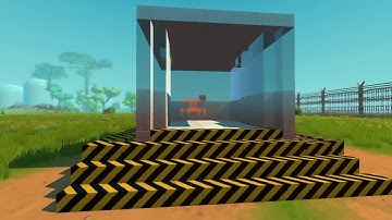 Scrap Mechanic elevator test