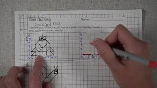 Grid Drawing: Small Grids Packet  2