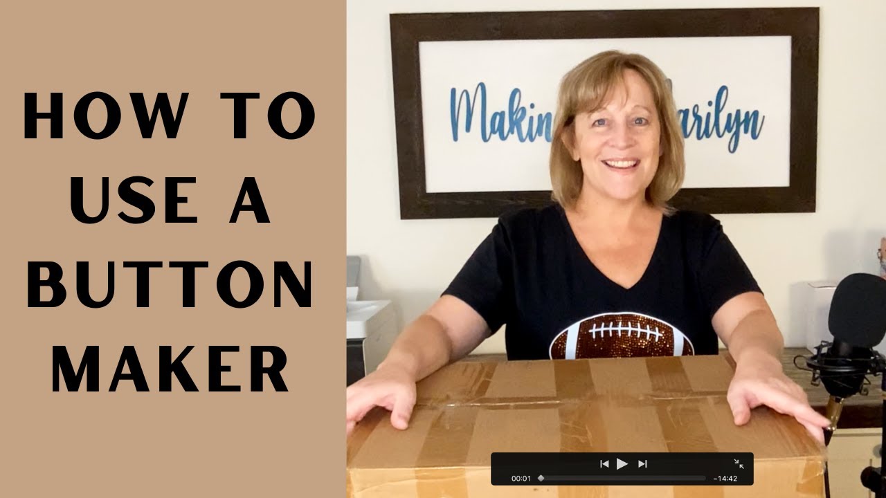 Putting Together and Using a Button Maker YouTube