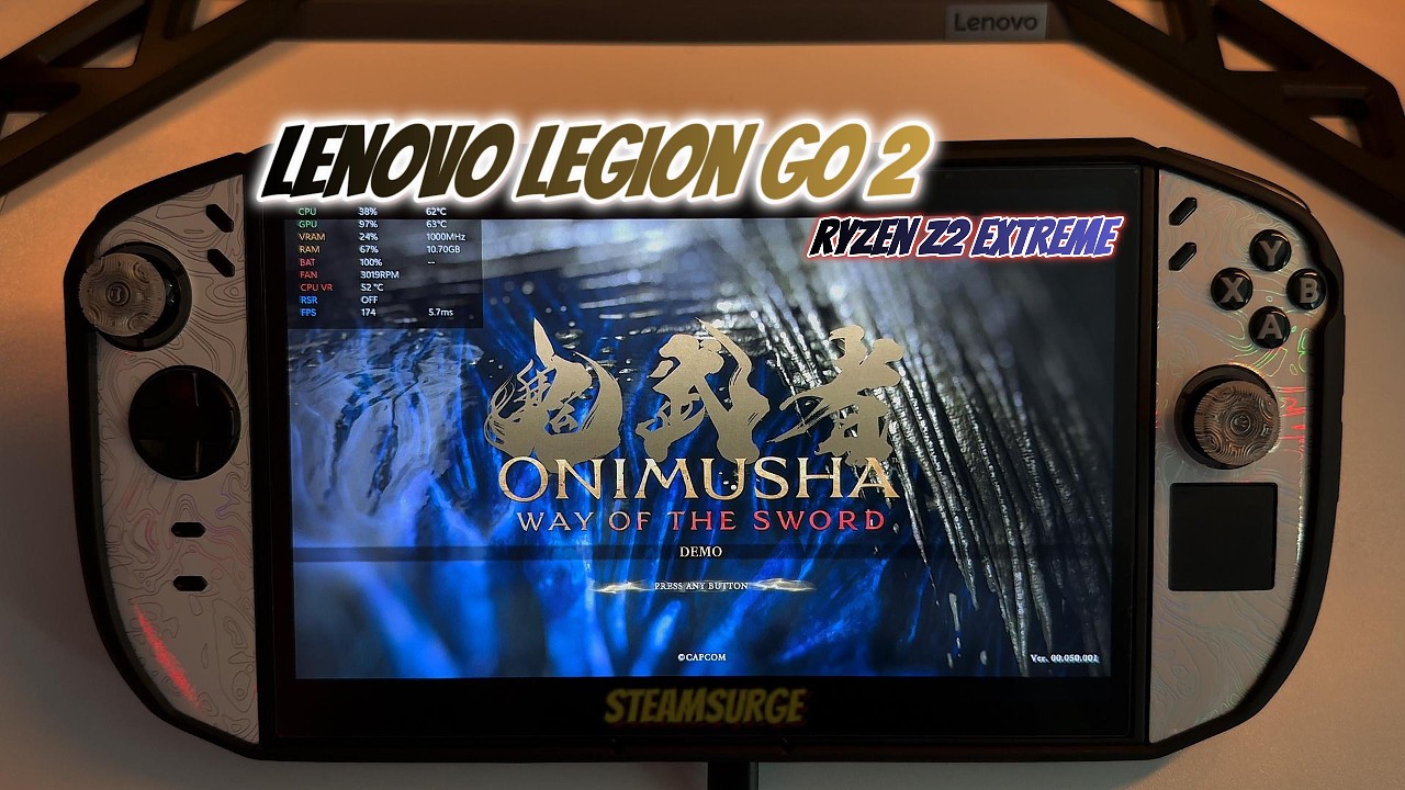 Onimusha: Way of the Sword | Lenovo Legion Go 2: Ryzen Z2 Extreme