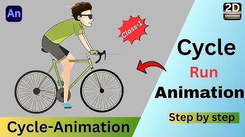 Cycle Animation/adobe animate tutorial in hindi/animate cc/hindi cartoon story/2d character design