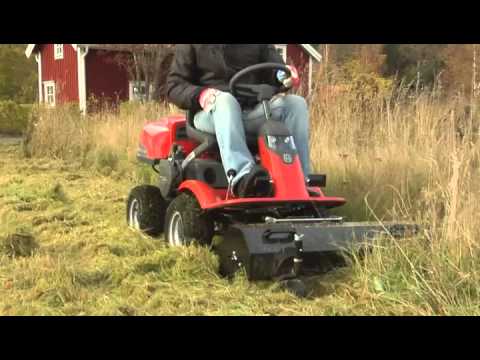 Husqvarna Flail Mower Attachment Youtube