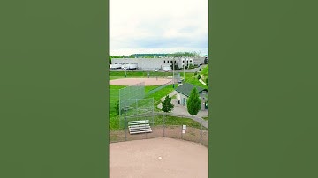 Day in the life #drone #drones #dronevideo #dji #canada #ontario #baseball #skyview