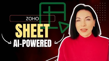No need for Excel -- New AI-powered updates in Zoho Sheet