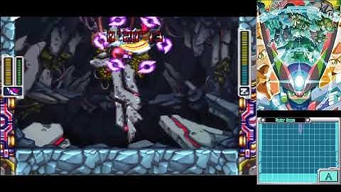 Megaman ZX Advent (Expert/Maniac): Model P (Shield Variation) vs Model ZX/Vent - No Damage