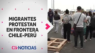 Download Lagu TENSIÓN MÁXIMA en frontera Chile-Perú: Migrantes buscan salir de Chile a toda costa - CHV Noticias MP3