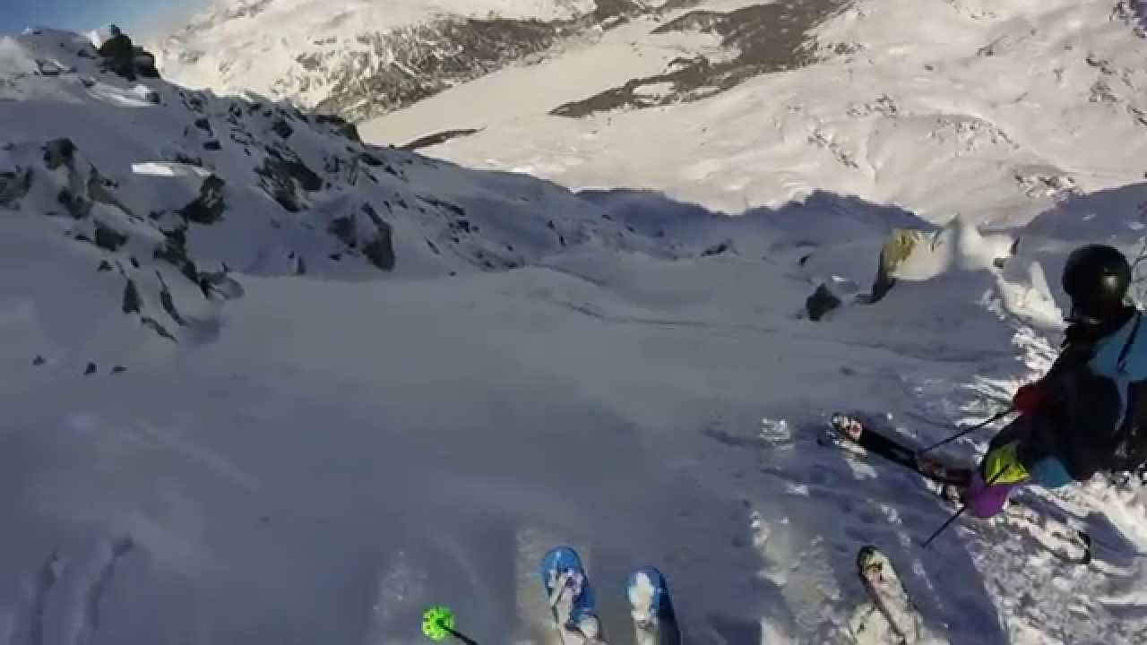 North face riding in Engadin YouTube