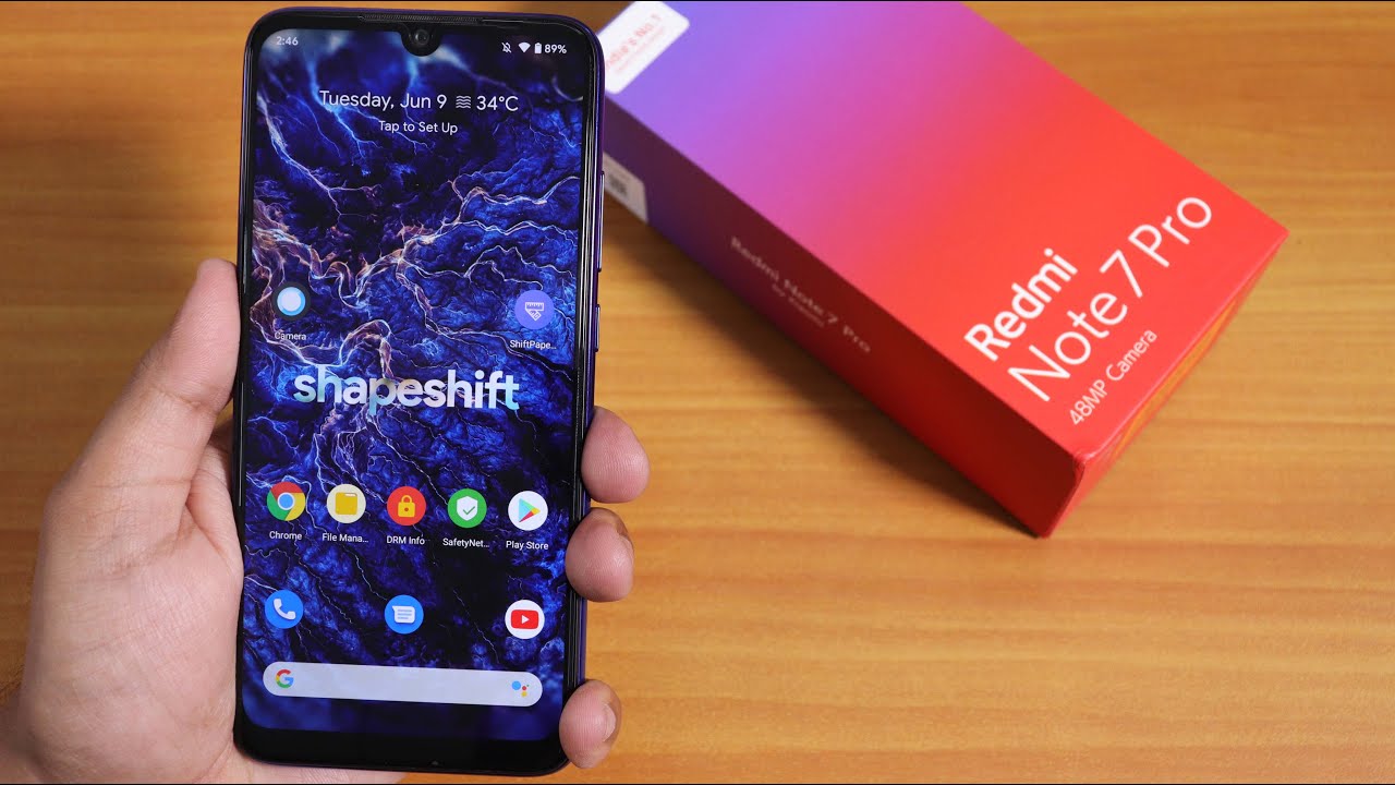 ShapeShift OS On Redmi Note 7 Pro || A Brand New CustomRom? - YouTube