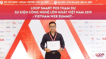 LOOP SMART POS làm diễn giả tại Vietnam Web Summit 2019