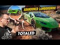 I FOUND an ABANDONED TOTALED LAMBORGHINI in the DESERT