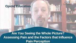 Are You Seeing the Whole Picture? Assessing Pain and the Factors that Influence Pain Perception