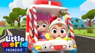 L’ambulance arrive | Comptines pour les Tout-Petits | Little World Français