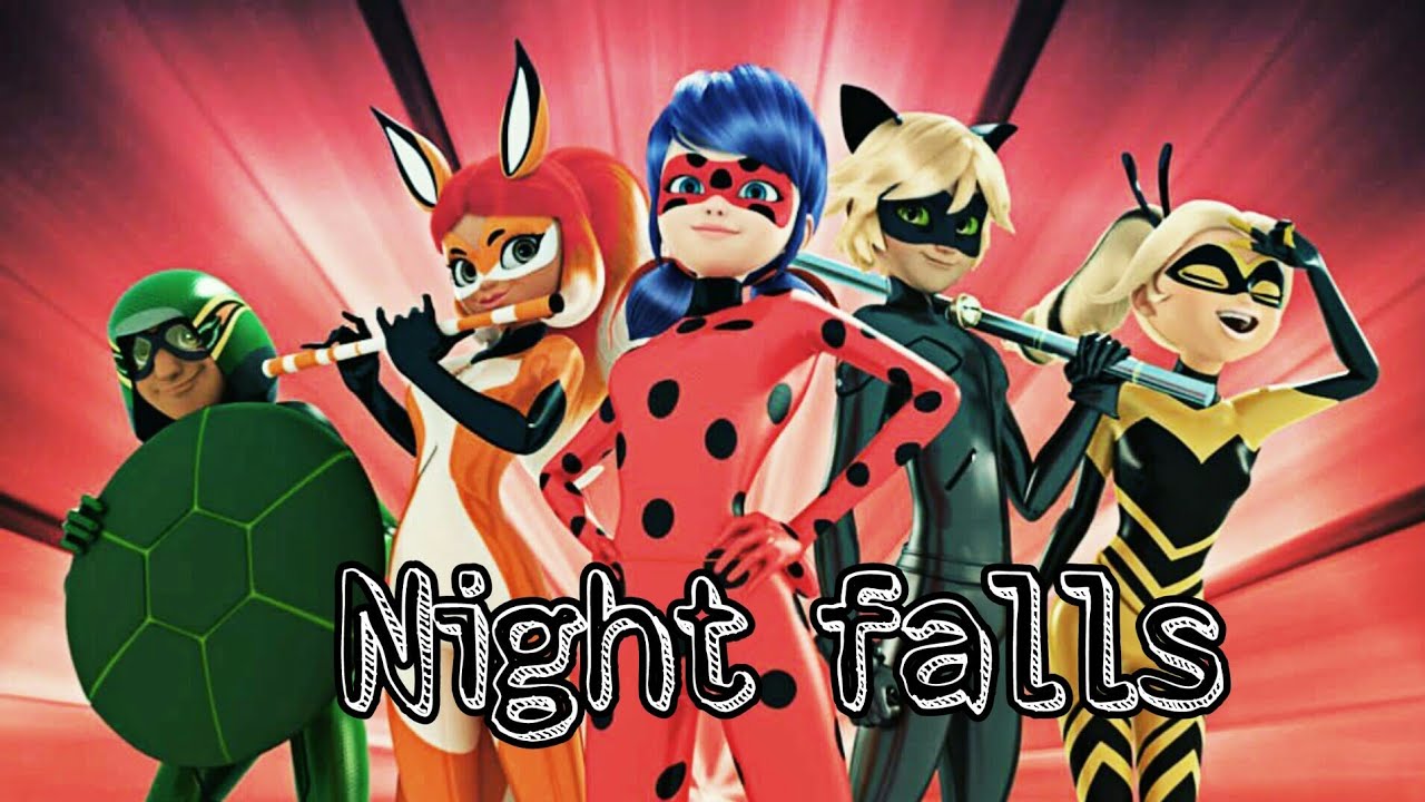 Miraculous ladybug and cat noir group