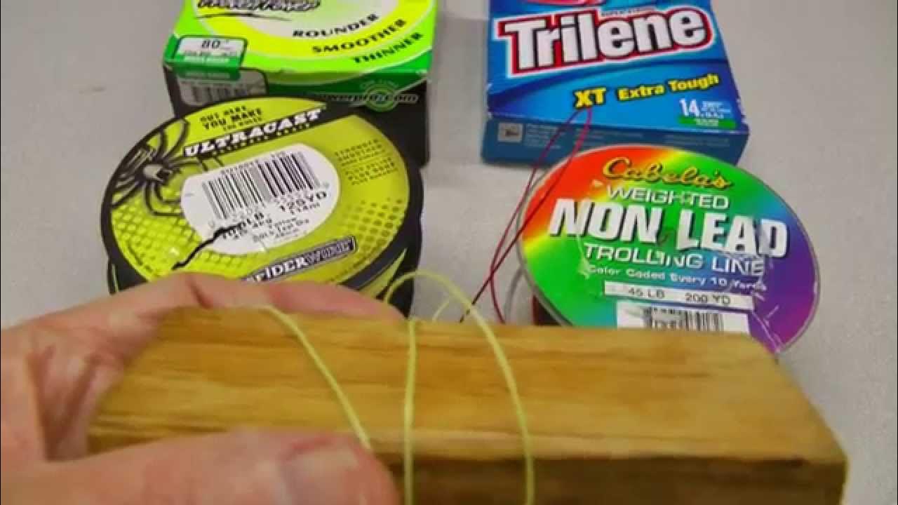 Best way to break 100# braid fishing line with your hands How to