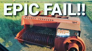 Knotter Fix On Small Square Baler!!
