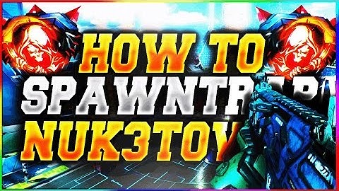 THE BEST NUKETOWN SPAWNTRAP TUTORIAL! - HOW TO RAISE YOUR KD & RANK UP FAST IN BO3! (BO3 SPAWNTRAP)