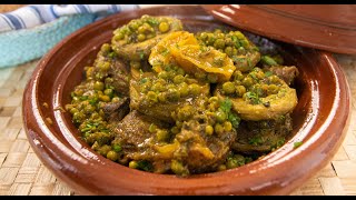 Tagine With Artichokes And Green Peas/ طاجين القوق والبازلاء الخضراء - CookingWithAlia - Episode 861