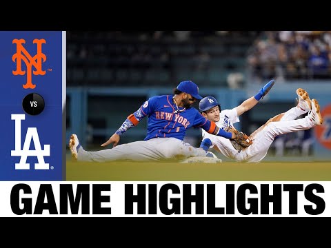 Mets vs. Dodgers Game Highlights (8/19/21) | MLB Highlights