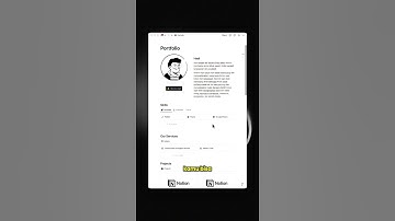 30 Days of Notion : Cara Bikin Portfolio di Notion (Day 18)