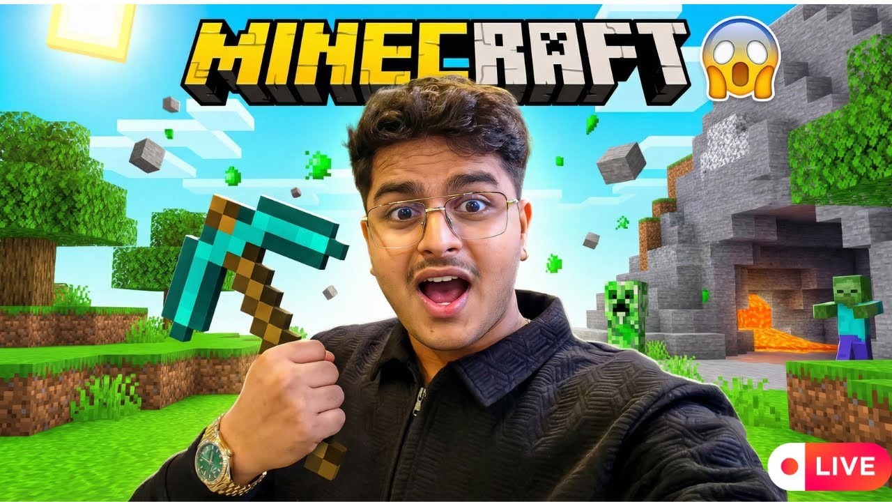 🔴 Minecraft SMP LIVE: Bhodu's Base GONE WRONG! Friends Troll 😱 