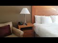 Hilton San Francisco Financial District standard king room 17th floor room tour