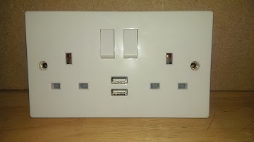 How to Install a USB wall Socket