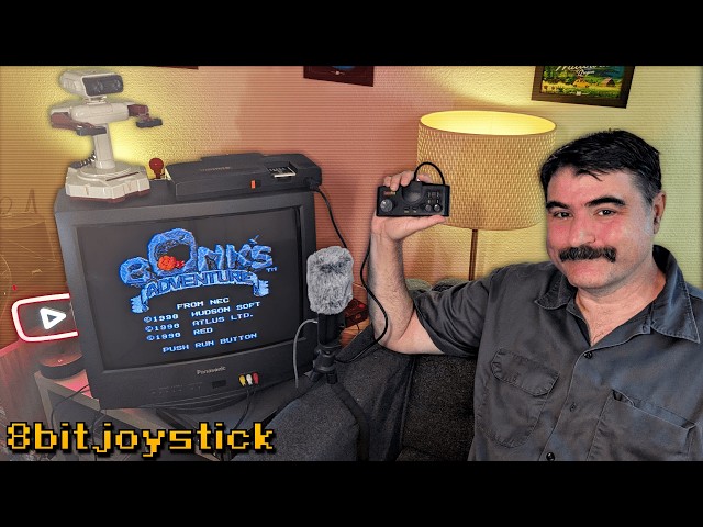 I beat BONK'S ADVENTURE Relaxing Retro CRT Corner - YouTube