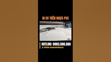 IN UV TRÊN TẤM NHỰA PVC