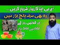 Aj hi apna Kam Shuru Karen // Small business tips // Kashif javeed //