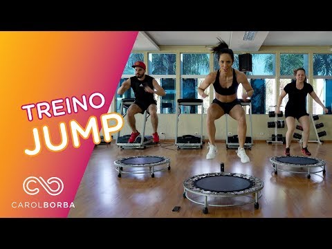 Aula completa de JUMP para queimar calorias! - Carol Borba