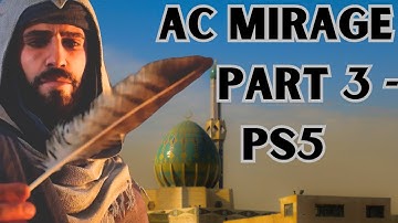 Assassins Creed Mirage PART 3- PS5 (4k 60fps HDR) HARD MODE (NO COMMENTARY)
