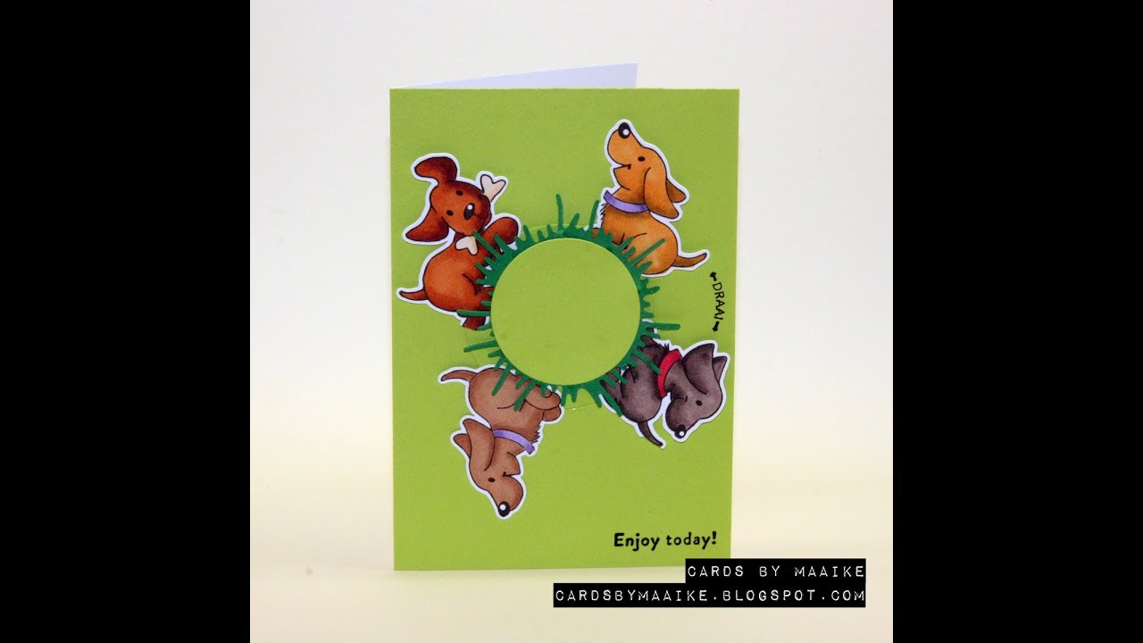 cards kingdom Interactive card - Puppies in the park - English spoken