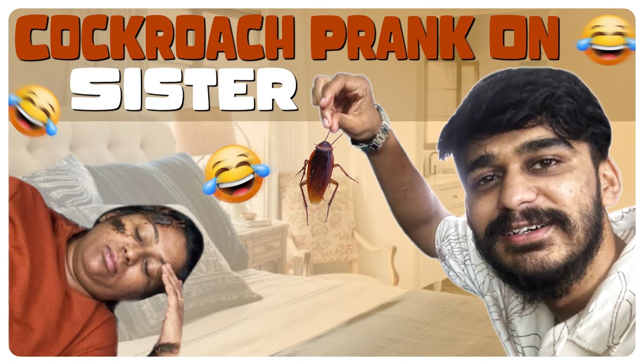 Cockroach Prank On Sister 👻😂😂 Failed | Next Trip ಎಲ್ಲಿ ಹೋಗಬೇಕು ...