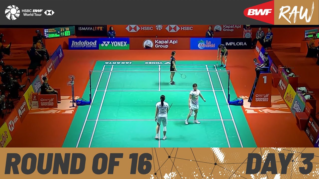 KAPAL API GROUP Indonesia Open 2023 Day 3 Court 1 Round of 16